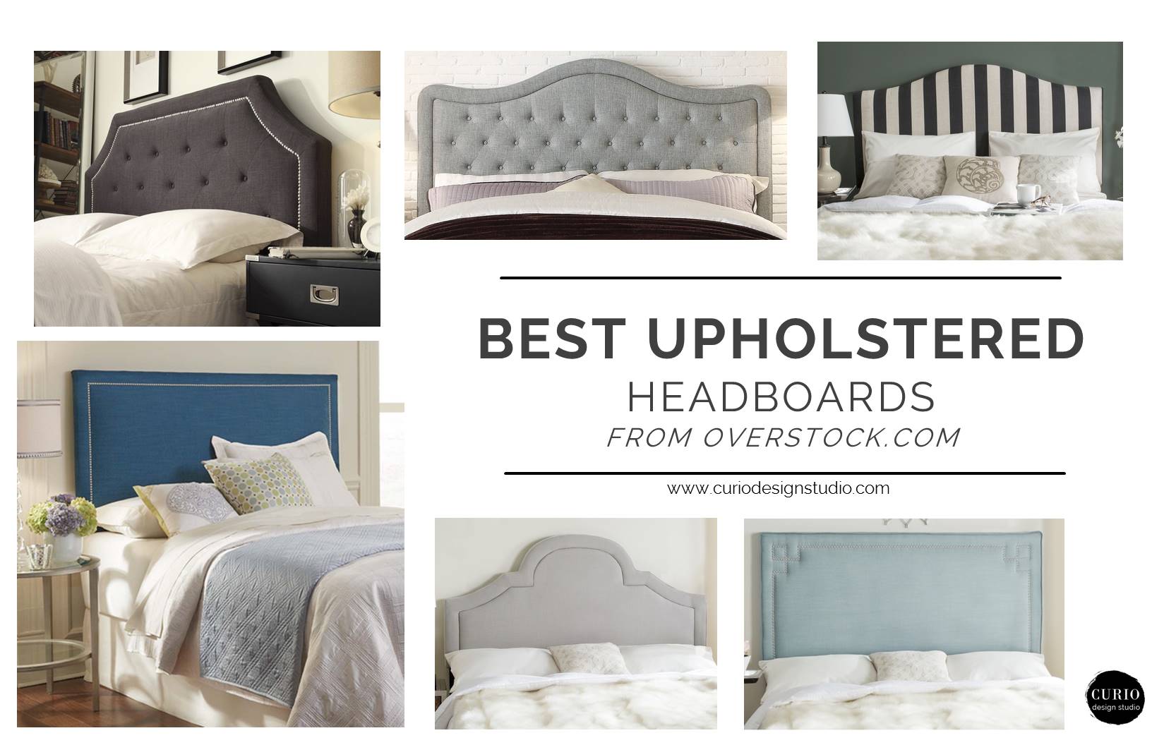 BEST UPHOLSTERED HEADBOARDS FROM Curio Design Studio