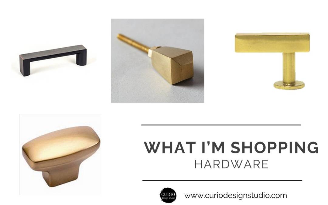 WHAT I’M SHOPPING: Bathroom Hardware