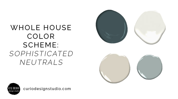 Whole house deals interior paint palette