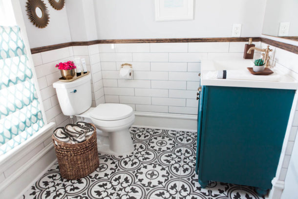 WOOD WITH TILE: AN AFFORDABLE UPGRADE | Curio Design Studio