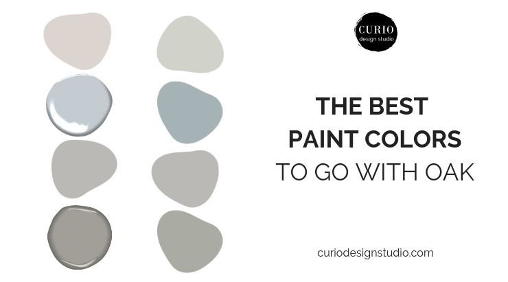 Paint colors that go deals with oak wood trim