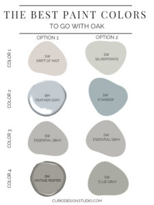 Best Paint Colors To Go With Oak 