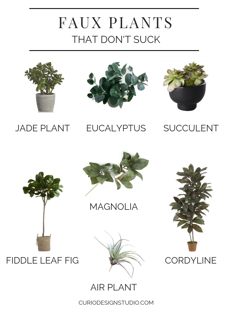 faux plants that don't suck