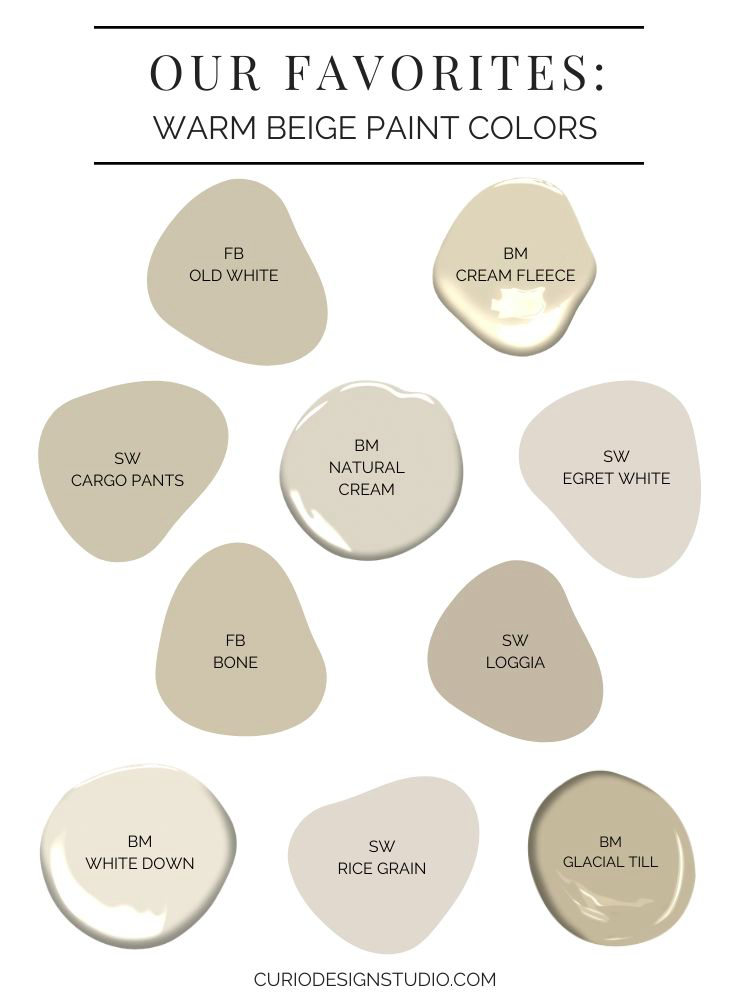 best warm beige paint colors
