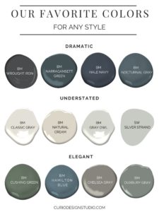 Fav Paint Colors Graphic | Curio Design Studio