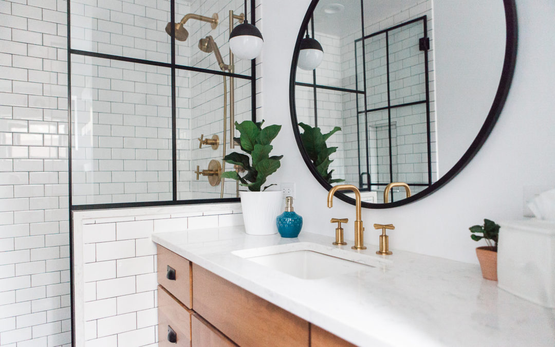 PROJECT REVEAL: MID CENTURY GUEST BATH