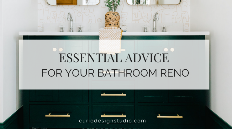 ESSENTIAL ADVICE FOR YOUR BATHROOM RENO