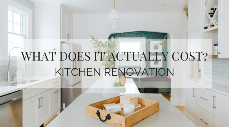 WHAT DOES A KITCHEN RENO ACTUALLY COST?