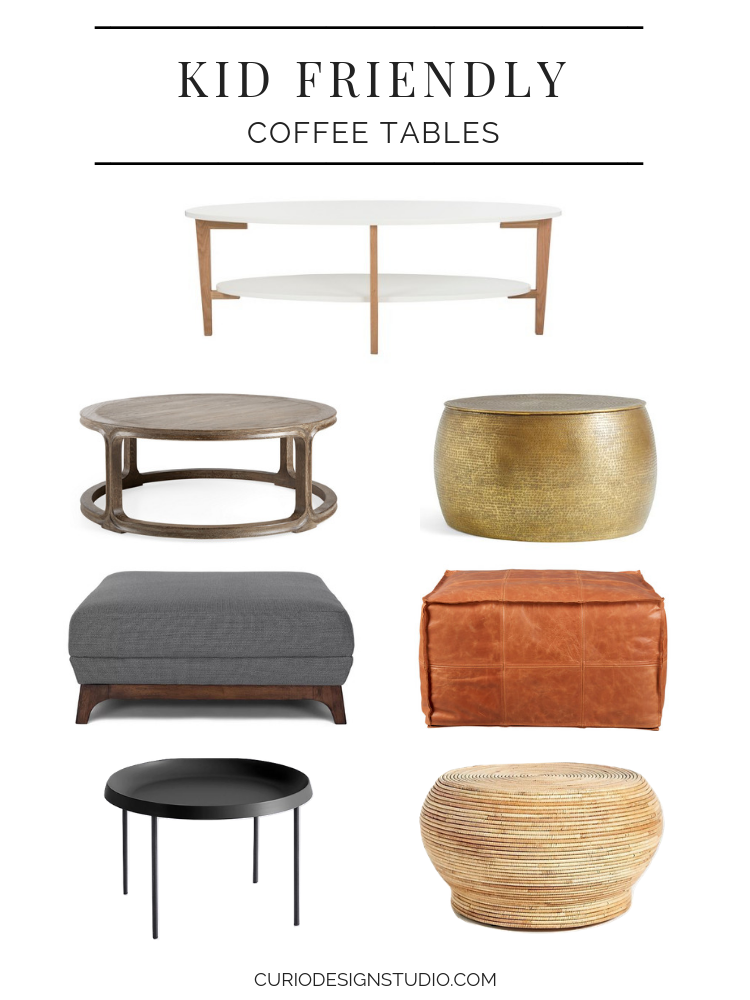 kid friendly coffee tables
