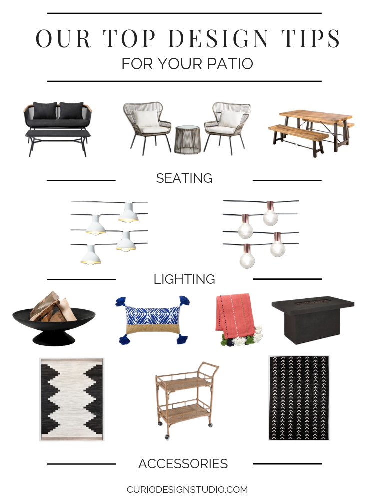 patio design tips